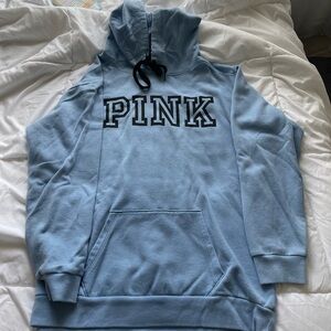 PINK- Blue Hoodie